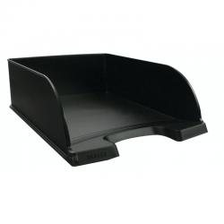 Cheap Stationery Supply of Leitz Plus Letter Tray Jumbo Black 52330095 LZ70917 Office Statationery