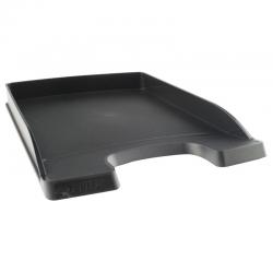 Cheap Stationery Supply of Leitz Plus Slim Letter Tray Black 52370095 LZ74861 Office Statationery