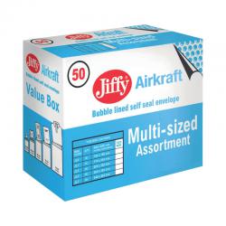 Cheap Stationery Supply of Jiffy AirKraft Bag Assorted Sizes (Pack of 50) JL-SEL-A MA19083 Office Statationery