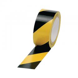 Cheap Stationery Supply of Vinyl Tape Hazard Yellow/Black 50mmx33m (Pack of 6) PVC-50-33-HAZYB MA19371 Office Statationery