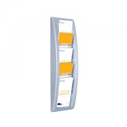 Cheap Stationery Supply of Fast Paper Quick Fit System Wall Display 5 x 1/3 A4 Silver 4062.35 MF23965 Office Statationery