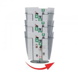 Cheap Stationery Supply of Twinco A4 9 Compartment Revolving Table Stand TW51158 MF51158 Office Statationery