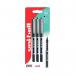 Uni-Ball Eye Micro UB-150 Rollerball Blister Pack Fine Black 238212075 MI01322