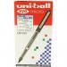 Uni-Ball UB-185 Eye Needle Rollerball Pen Black (Pack of 12) 153528382 MI05176