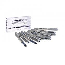 Cheap Stationery Supply of Uni-Ball UB-157 Eye Rollerball Pen Medium Black (Pack of 12) 9000700 MI157BK Office Statationery