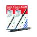 Buy 2 Uni-Ball Eye Rollerball Pen Blue (Pack of 12) Get a Free Jetstream 3 Colour Pen (Pack of 10)