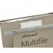 Rexel Multifile Suspension File V Base 15mm Foolscap Green (Pack of 50) 78008 MS78008