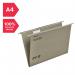 Rexel Multifile Suspension File V Base 15mm Foolscap Green (Pack of 50) 78008 MS78008