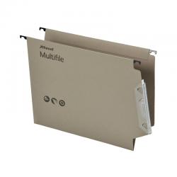 Cheap Stationery Supply of Rexel Multifile Lateral File Manilla 15mm Green (Pack of 50) 78080 MS78080 Office Statationery
