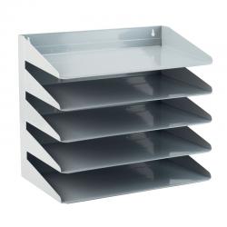 Cheap Stationery Supply of Avery Steel Letter Rack 5 Tier Grey 605 MY605GY Office Statationery