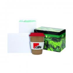 Cheap Stationery Supply of Basildon C4 Envelopes White (Pack of 250) FOC MyCafe Bamboo Mug MYC100006 Office Statationery