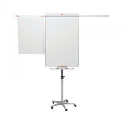 Cheap Stationery Supply of Nobo Piranha Mobile Flipchart and Drywipe Easel Blue/Silver 1901920 NB17091 Office Statationery