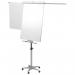 Nobo Piranha Mobile Flipchart and Drywipe Easel BlueSilver 1901920 NB17091