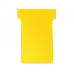 Cheap Stationery Supply of Nobo T-Card Size 2 48 x 85mm Yellow (Pack of 100) 2002004 NB38904 Office Statationery
