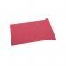 Nobo T-Card Size 2 48 x 85mm Red (Pack of 100) 2002003
