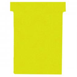 Cheap Stationery Supply of Nobo T-Card Size 3 80 x 120mm Yellow (Pack of 100) 2003004 NB38915 Office Statationery