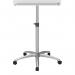 Nobo Glass Mobile Easel Brilliant White 1903949 NB41971