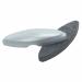 The image shows a modern and sleek whiteboard eraser designed by ACCO Brands. It is specifically intended for use on Nobo Glass Whiteboards, and is part of their Drywipe Accessories collection. The eraser has a smooth surface and a curved ergonomic shape for easy handling, with the brands logo subtly printed on the side. It is the perfect tool for effortlessly wiping away dry-erase marker residue on the pristine surface of the glass whiteboard.