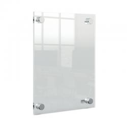 Cheap Stationery Supply of Nobo A5 Acrylic Wall Mounted Poster Frame Clear 1915592 NB62082 Office Statationery