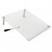 Nobo A4 Transparent Acrylic Mini Whiteboard Slanted Desktop 1915612 NB62102