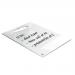 Nobo A4 Transparent Acrylic Mini Whiteboard Desktop Notepad 1915613 NB62103