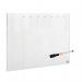 Nobo A4 Transparent Acrylic Mini Whiteboard Weekly Desktop 1915614 NB62104