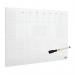 Nobo A3 Transparent Acrylic Mini Whiteboard Weekly Desktop 1915615 NB62105