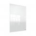 Nobo Transparent Acrylic Mini Whiteboard Desktop 600x450mm 1915618 NB62108