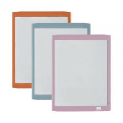 Cheap Stationery Supply of Nobo Mini Magnetic Whiteboard with Coloured Frame 216x280mm 1915625 NB62115 Office Statationery
