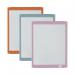 Nobo Mini Magnetic Whiteboard with Coloured Frame 216x280mm 1915625 NB62115