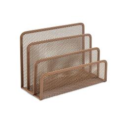 Cheap Stationery Supply of Osco Rose Gold  Mesh Letter Holder Office Statationery