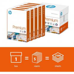 Cheap Stationery Supply of HP Premium A4 90gsm White Paper 1 Ream 500 Sheet Office Statationery