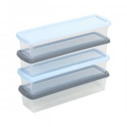 Cheap Stationery Supply of Wham Clear 3.01 Box & Lid Set 1.9 Litre Pack 4s Office Statationery