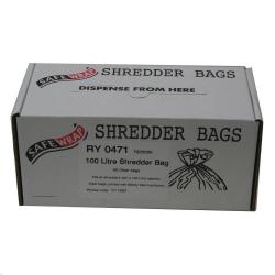 Cheap Stationery Supply of Safewrap Shredder Bag 100 Litre Pack 50s Office Statationery