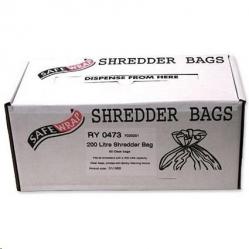 Cheap Stationery Supply of Safewrap Shredder Bag 200 Litre Pack 50s Office Statationery