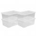 Wham Crystal Clear Plastic Storage Box 37 Litre NWT5369