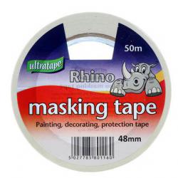 Cheap Stationery Supply of Rhino Masking Tape 48mmx50m Office Statationery