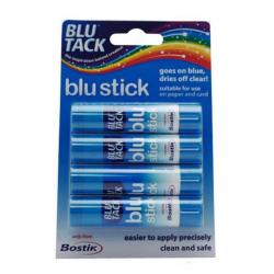 Cheap Stationery Supply of Bostik Blu Tack Glue Sticks 4s Office Statationery