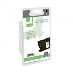 Cheap Stationery Supply of Q-Connect Brother Remanufactured Black Inkjet Cartridge LC1100BK OBLC1100B Office Statationery