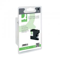Cheap Stationery Supply of Q-Connect Brother Remanufactured Black Inkjet Cartridge LC123BK OBLC123BK Office Statationery