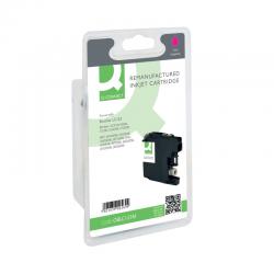 Cheap Stationery Supply of Q-Connect Brother Remanufactured Magenta Inkjet Cartridge LC123M OBLC123M Office Statationery