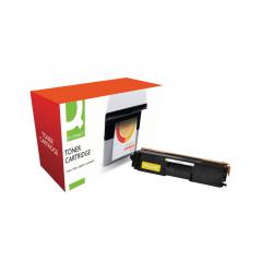 Cheap Stationery Supply of Q-Connect Compatible Solution Brother TN321Y Yellow Toner Cartridge TN321Y OBTN321Y Office Statationery