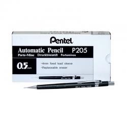Cheap Stationery Supply of Pentel P200 Automatic Pencil Fine 0.5mm Black Barrel (Pack of 12) P205 PE04024 Office Statationery