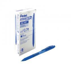 Cheap Stationery Supply of Pentel EnerGel X Retractable Gel Pen Medium Blue (Pack of 12) BL107/14-C PE05955 Office Statationery