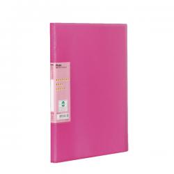 Cheap Stationery Supply of Pentel Recycology Vivid 30 Pocket Pink Display Book (Pack of 10) DCF343P PE07337 Office Statationery