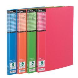 Cheap Stationery Supply of Pentel Recycology Fresh A4 Display Book 20 Pocket Assorted (Pack of 4) DCF542/MIX Office Statationery