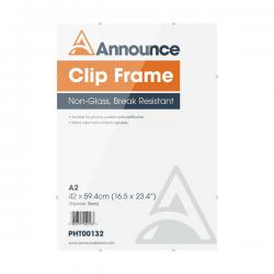 Cheap Stationery Supply of Announce Metal Clip Frame A2 PHT00132 PHT00132 Office Statationery