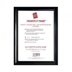 Cheap Stationery Supply of Hampton Frames Promote It Frame A4 Black PAPFA4B-Black PHT01713 Office Statationery