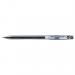 Pilot G-TEC Micro Rollerball Needle Pen Black (Pack of 12) BLGC401