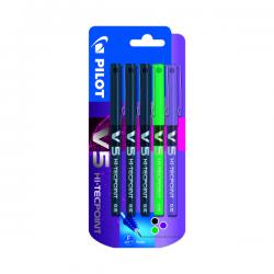 Cheap Stationery Supply of Pilot V5 Rollerball Pens Assorted (Pack of 5) 3131910541127 PI54112 Office Statationery